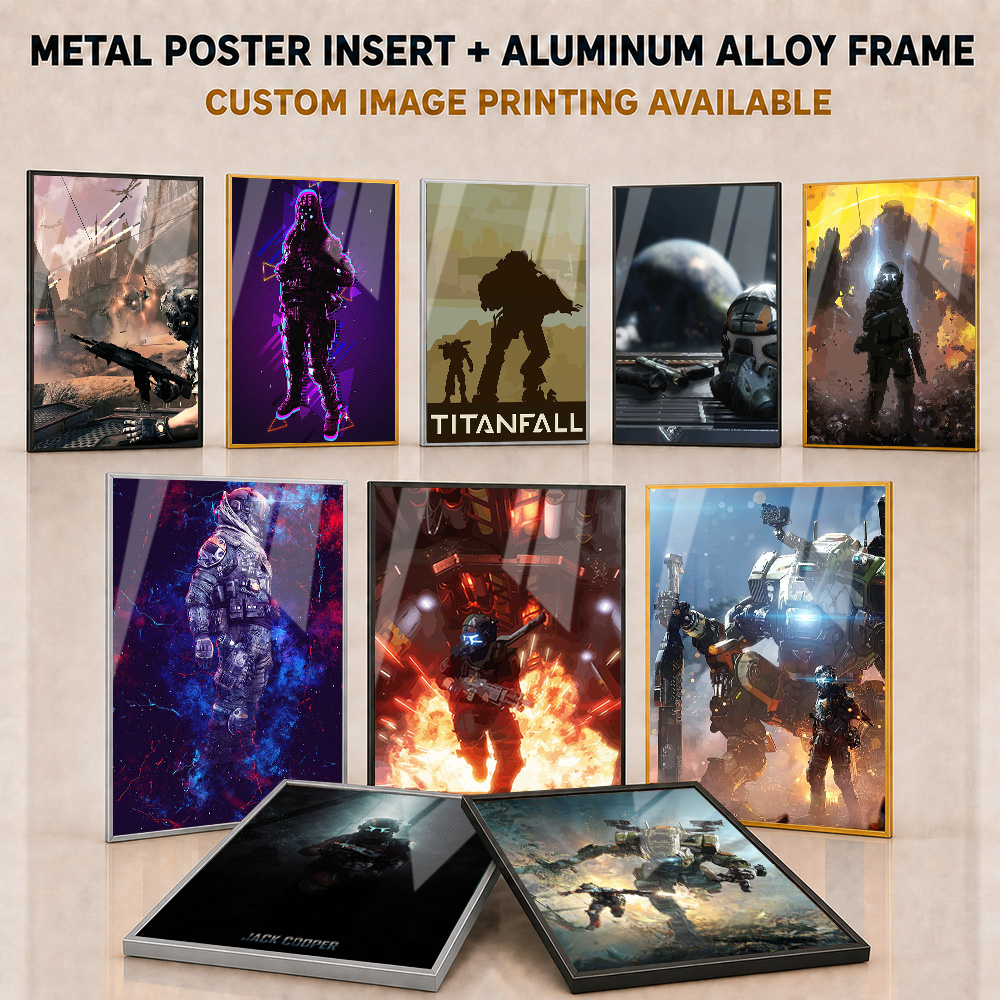 Titanfall Framed Aluminum Meta - Video Gaming & Esports Usd Acc 评论和价格