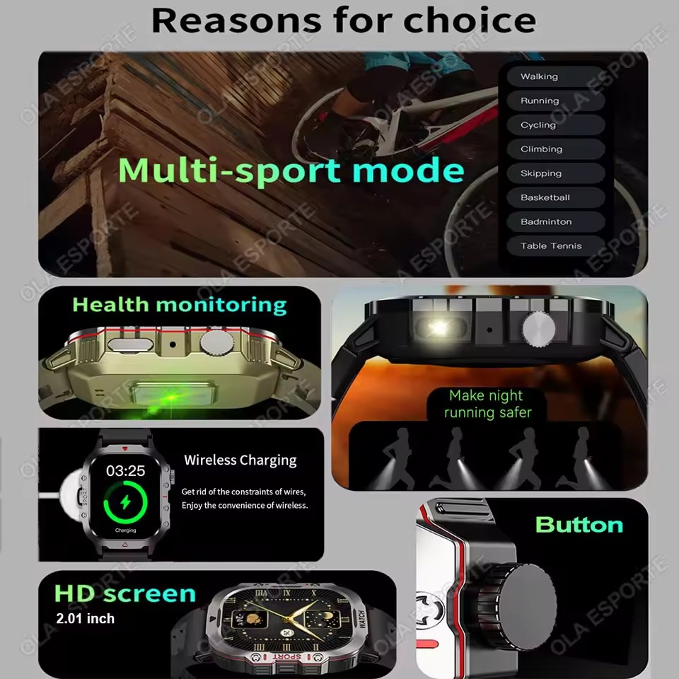 2026 New Military Smart Watch  - Phase Esports & Gaming Festival 评论和价格