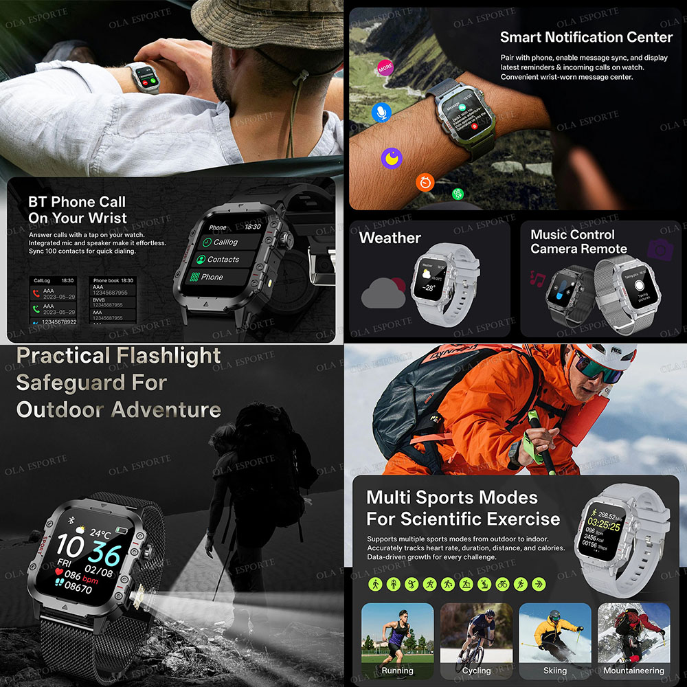 Military Outdoor Smart Watch M - Phase Esports & Gaming Festival 评论和价格