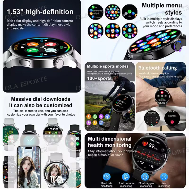 New SmartWatch for Men Women B - Phase Esports & Gaming Festival 评论和价格