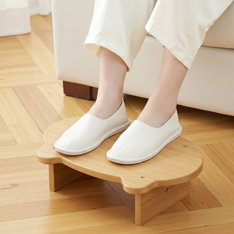 Wooden Undertable Footrest Hou - Footrest Under Desk 评论和价格