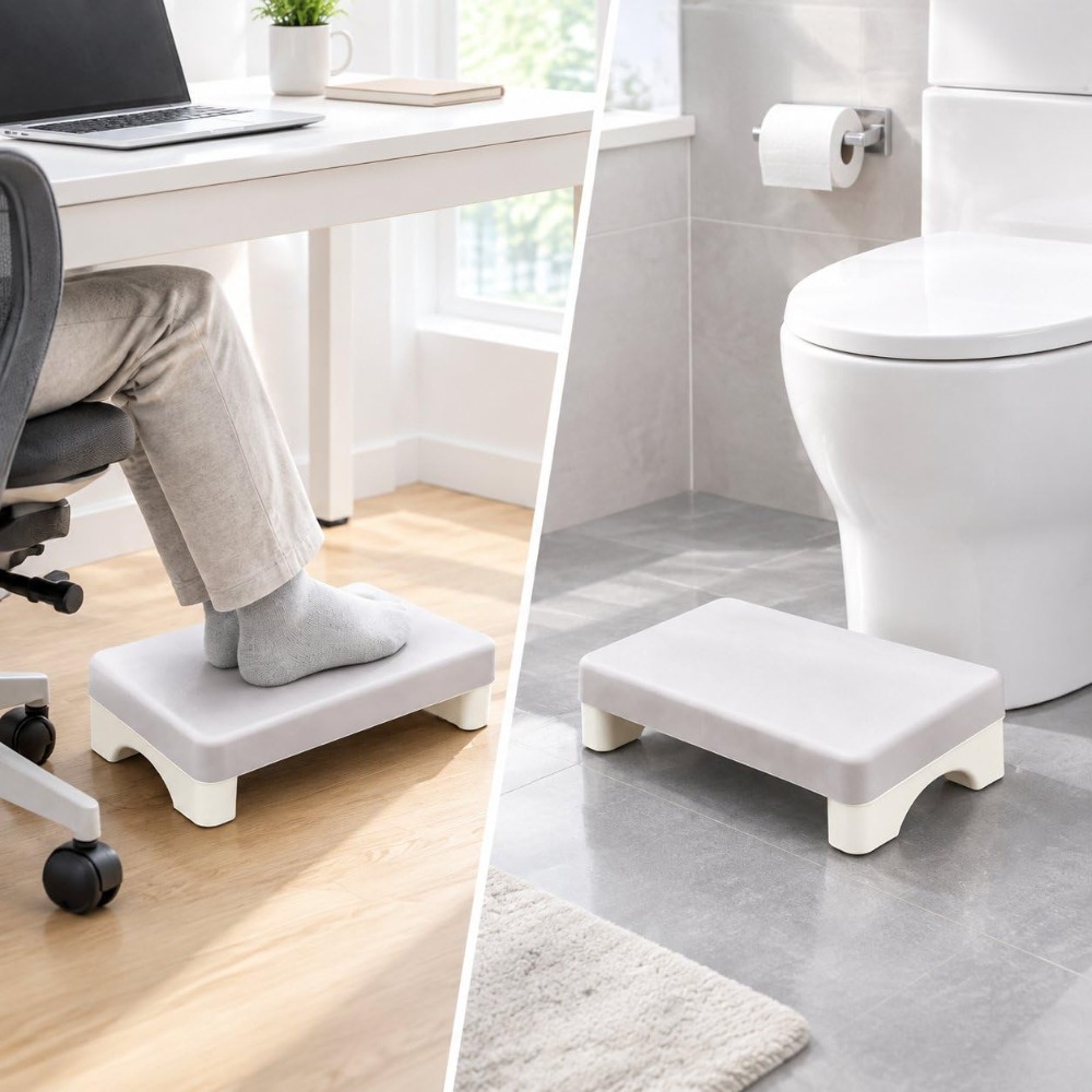 Ergonomic PP Footrest for Offi - Footrest Under Desk 评论和价格